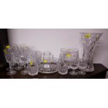 COLLECTION OF MISC CUT GLASS