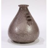 Napoleone Martinuzzi 'Pulegoso' vase, circa 1935, executed in the rare Lavender colored 'foam'