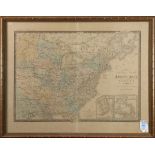 Carte de la Region Orientale des Etats-Unis et de la dominion du Canada, 19th century, engraved