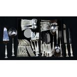 (lot of 63) Wallace sterling silver flatware service for eight in the "Romance of the Sea"