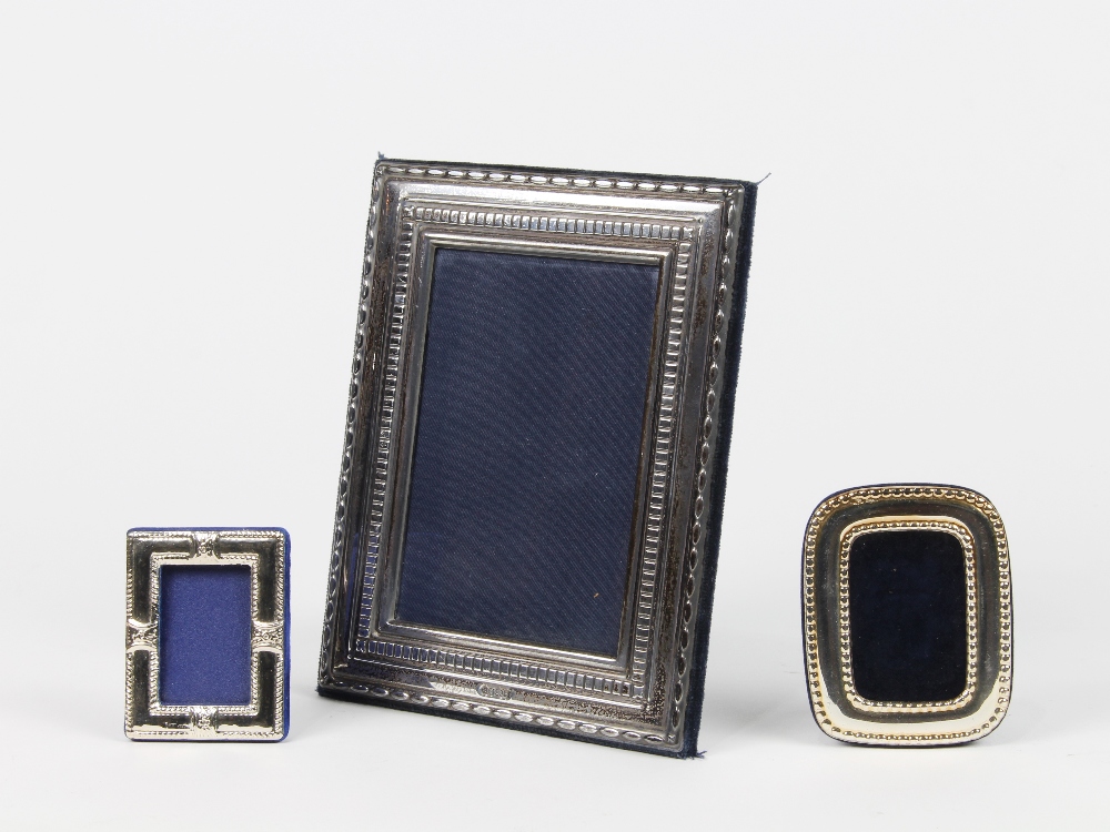 (lot of 8) Continental and American sterling silver designer picture frame group, in various - Image 3 of 3