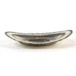 International sterling silver oval serving bowl, distributed by Frank Herschede, Cincinnati, Ohio,