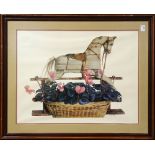Reilly Neil (American, 20th century), Rocking Horse, reproduction print, signed in pencil lower