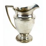 Tiffany & Co. sterling silver water pitcher, New York, circa 1911-1912, the base impressed "18181