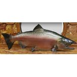 Large wall hanging fish model