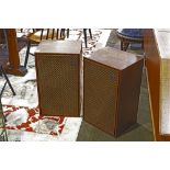 Vintage JBL S99 Lancer speakers, 23.5"h x 14"w