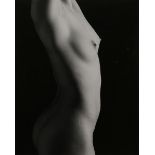 American School (20th century), Nude Torso, gelatin silver print, signed "K. Diers" lower right,