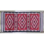 Navajo rug, 4'8" x 2'8"