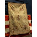 Aubusson tapestry, 3'11" x 5'11"