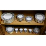 (lot of 67) Wedgwood porcelain partial table service, in the "Florentine" pattern, consisting of (