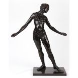 Paul Theodore Granland (American, 1925-2003), Standing Nude, bronze sculpture, signed on base,