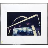 The McDonald Golden Arch (at Night), chromogenic print, unsigned, 20th century, overall (with
