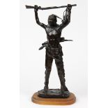 Bob Scriver (American, 1914-1999), "War Prize," 1985, bronze sculpture, signed verso, edition 43/