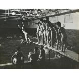 Eliot Elisofon (American, 1911-1973), Nude Boys at the Pool, circa 1940, gelatin silver print for