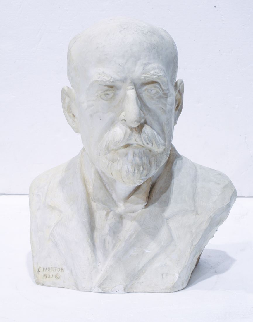 E. Norton (American, 20th century), Bust of David Starr Jordan, founder of Stanford University,