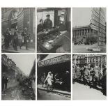 (lot of 20) Assorted photos of Nazi German Occupation of Paris, gelatin silver prints, all unsigned,