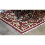 William Morris Arts and Crafts style carpet, 9' x 12'