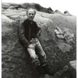 Imogen Cunningham (American, 1883-1976), "Edward Weston at Pt Lobos," 1945, gelatin silver print,