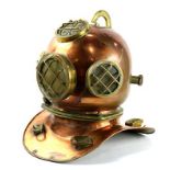 Reproduction of an early 20th Century diver's helmet, Provenance: Spengers Fish Grotto collection,