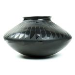 Casa Grandes blackware vessel, 7"h x 13"w