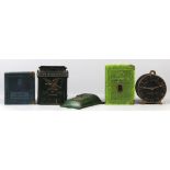 (lot of 5) Assorted coin banks, comprising a "Calemeter" Coin Bank, in the form of a small green