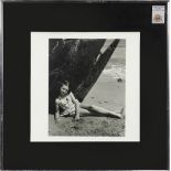 Peter Stackpole (American, 1913-1997), A Girl on the Beach, gelatin silver print, pencil signed