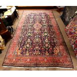 Antique Persian Malayer carpet, 12'9" x 20'10"