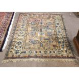 Caucasian Perpedil carpet circa 1900, 3’6” x 4’9"