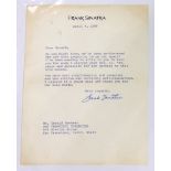 Collection of letters from noted entertainment personalities and journalists to Mr Gerald Nachman (