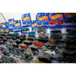 (lot of appox. 108) Hotwheels car group, each in the original packaging, consisting of Peugeot