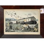 (lot of 2) Currier & Ives (Publishers) (American, Established 1837-1907), "Noah's Ark" and Wm Penn's
