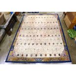 Antique Indo Amritsar carpet, 13'10" x 14'7"