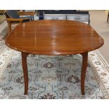 (lot of 5) John Hall Designs dining table, consisting of a French Provincial style table, having two