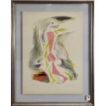 Andre Masson (French, 1896-1987), La Danseuse, lithograph in colors, pencil signed lower right,