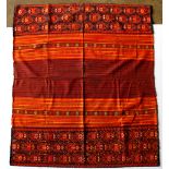 (lot of 3) Indonesian Naga and Timor textile group, variable sizes