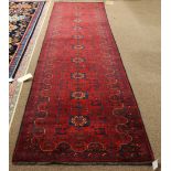 Afghan Belouch runner 3' x 12’10”