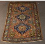 Persian Soumak carpet, 6' x 8'4"