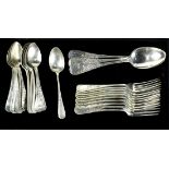 (lot of 29) Associated sterling silver partial flatware service, consisting of (10) Roehm & Wright