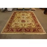 Pakistani Oushak carpet, 9’6" x 13'7"