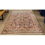 Persian Kashan carpet, 7'9" x 5'2"