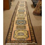 Persian Ardebil runner, 16'5" x 2'6"