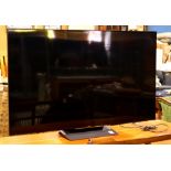 Sony XBR-55X930D flat screen television, with (3) USB ports, one HDMI port, LAN port, and RCA jacks,