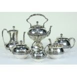 (lot of 6) Tiffany & Co. Neo-Classical style sterling silver drinks service, 1875-1891, consisting