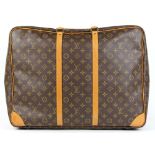 Louis Vuitton Sirius travel bag, 50cm, executed in brown monogram coated canvas, 15.5"h x 19"w x 6.