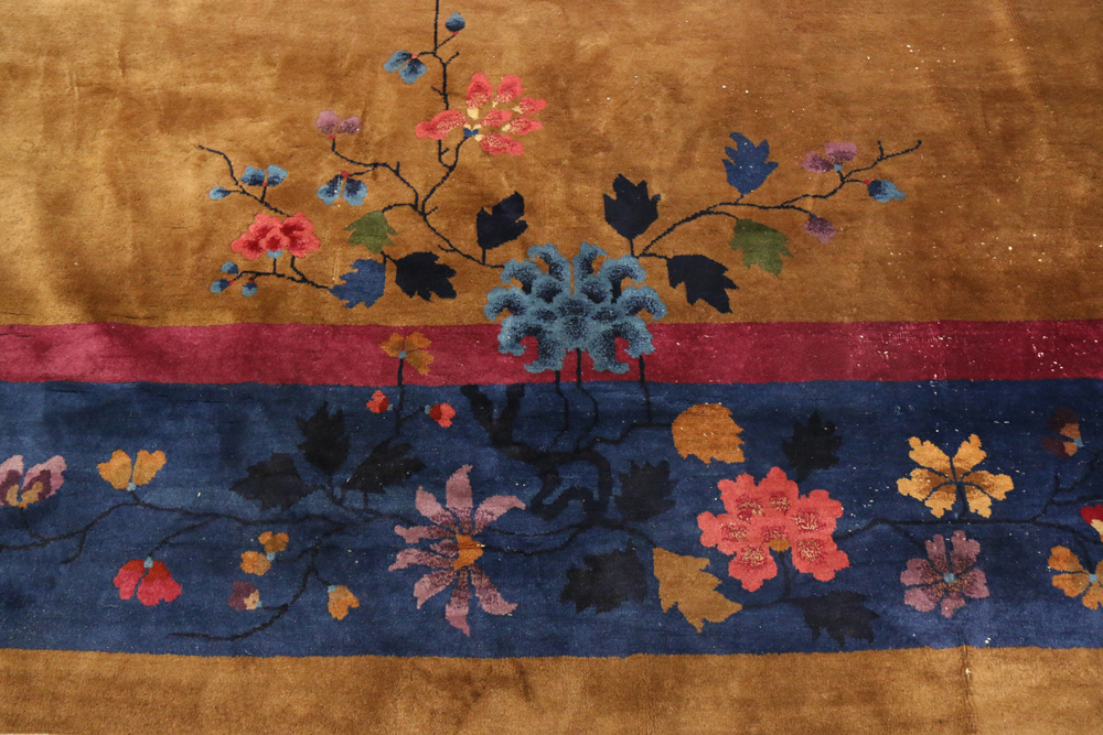 Chinese Art Deco carpet circa 1920, 15'5" x 11'8" - Image 3 of 4