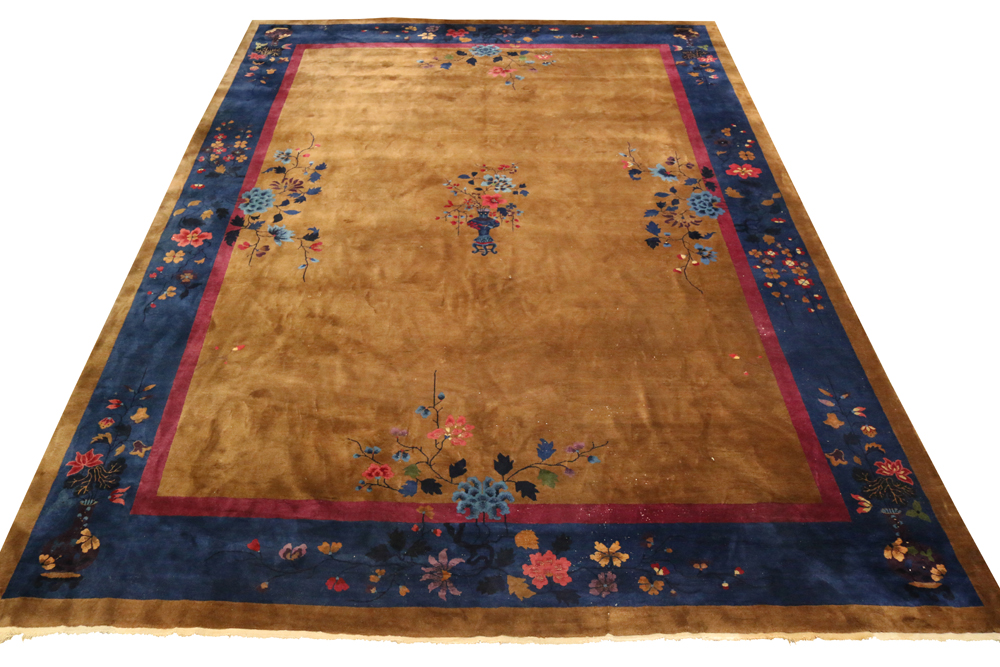 Chinese Art Deco carpet circa 1920, 15'5" x 11'8"