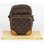 Louis Vuitton Amazone shoulder bag, executed in brown monogram coated canvas, with dustbag, 9"h