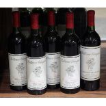 (lot of 5) 1979 Bellerose Vineyard Cabernet Sauvignon, Sonoma County; (4) 1980 Bellerose Vineyard