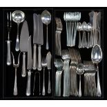 (lot of 87) Towle sterling silver flatware service in the "Lady Constance" pattern, consisting of (