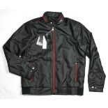 BV Clothing Leather jacket, 18" shoulder width and 27" long